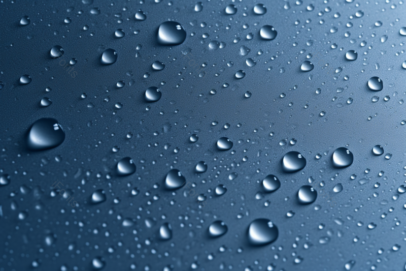 蓝色的干净透明的水滴背景,高清,摄影图,摄影图片,图片大全,摄影图免费下载